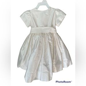 Suzanne Lively silk flower girl dress